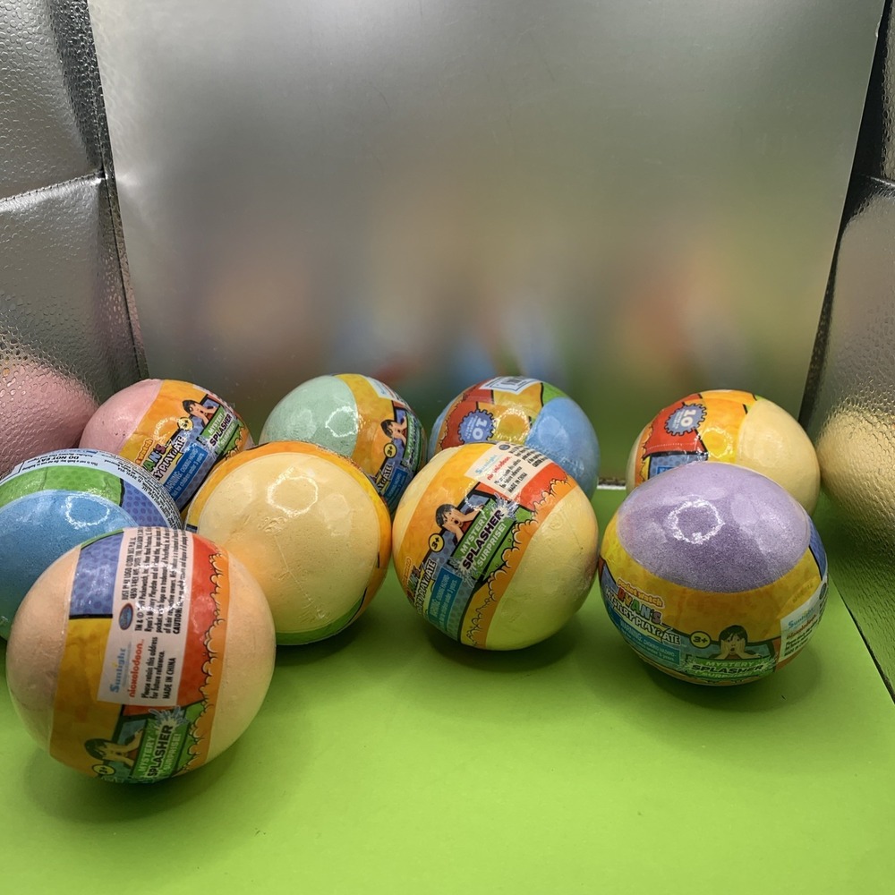 Lot Of 9 Ryans World Mystery Playday Splasher Surprise Fizzy Bomb Hidden Figure